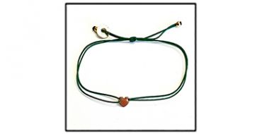 Finition 13 : polyester fin 1 noeud coulissant   2 perles