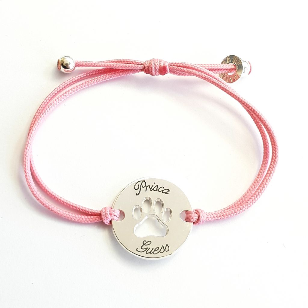 Bracelet empreinte patte de chien