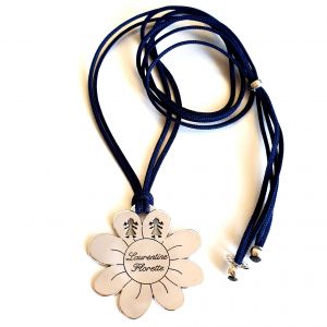 Collier  fleur marguerite motifs au choix