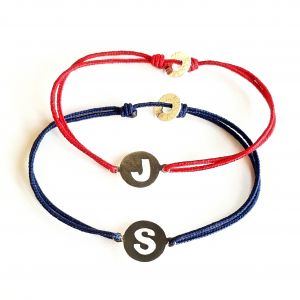 Duo bracelets lettre