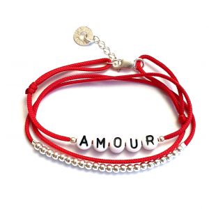 Bracelet message amour