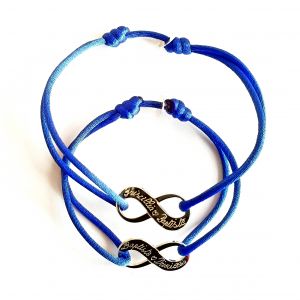 Duo bracelets infini