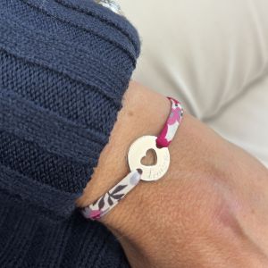 Bracelet Liberty cœur 14 mm