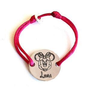 Bracelet Minnie jeton 20 mm