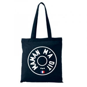 Sac Tote Bag Maman m'a dit Marine