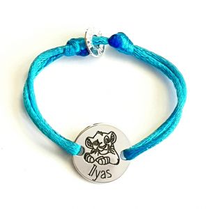 Bracelet enfant lion Simba 15 mm