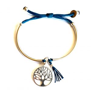 Bracelet demi jonc arbre de vie