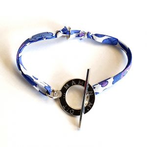 Bracelet Liberty fermoir MMAD 20 mm gravable au dos