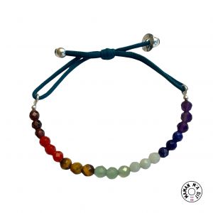 Bracelet 7 chakras perles naturelles