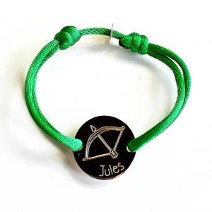 Bracelet jeton 20 mm tir à l'arc