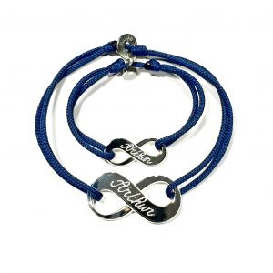 Duo bracelets infini