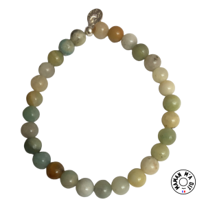 Bracelet perles 6 mm Amazonite