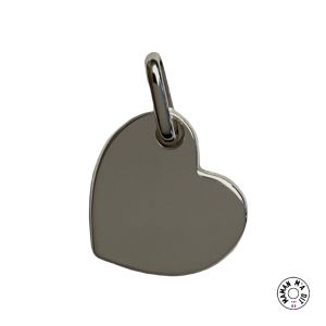 Coeur pendentif de coté 13 mm