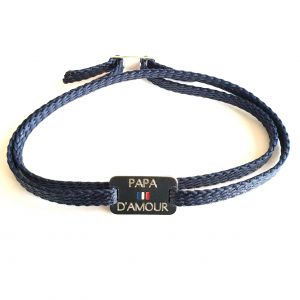 Bracelet Petit Français PAPA D'AMOUR