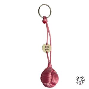 Porte clé boule de Touline médaille 15 mm numero au choix -m