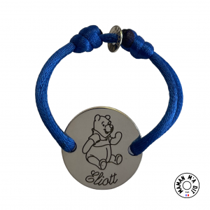 Bracelet winnie l'ourson jeton 20 mm