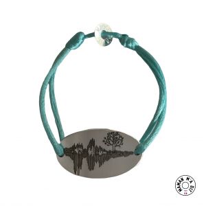 Bracelet bande sonore arbre de vie