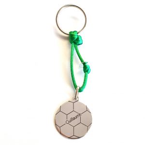 Porte clé ballon de foot 24 mm