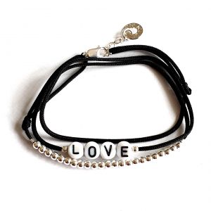 Bracelet lettres Love