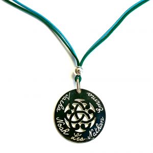 collier arabesque ronde 36 mm