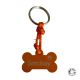 Médaille pour chien os orange joaillier