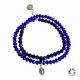 Bracelet perles cristal tons bleus 1 mini au choix