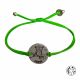 Bracelet chouette hibou jeton 20 mm