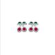 Boucles d'oreilles cerises