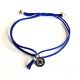 Bracelet Chakra au choix pompon fils