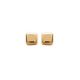 Boucles d'oreilles cubes 3 mm