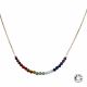 Collier 7 chakras perles naturelles