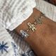 Bracelet 2 à 5 personnages mains