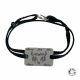 Bracelet crane de buffle 22x35 mm