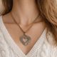 Collier coeur 35 mm