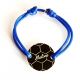 Bracelet ballon de foot 20 mm gravure joailler