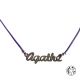 Collier prénom jusqu'à 7 lettres