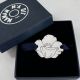 Bracelet fleur de naissance coquelicot