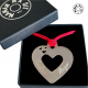 Collier coeur 35 mm sur mesure